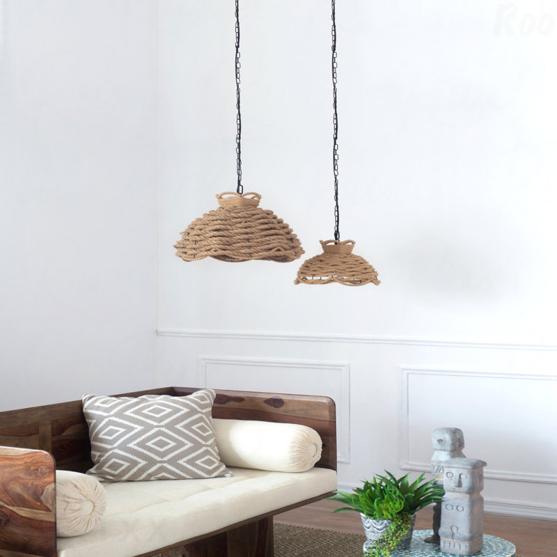 Chandelier - Rope Woven Design