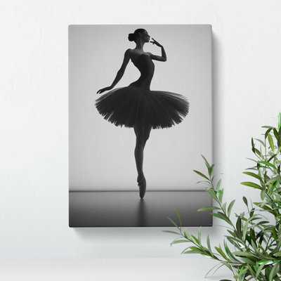 Monochrome Ballerina No.1 - Wall Art