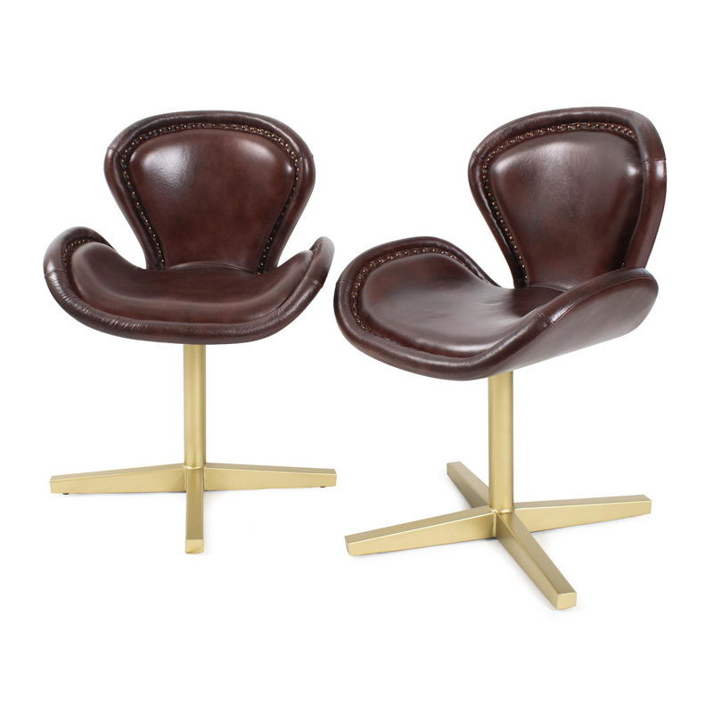 Fauteuil en cuir Newcastle
