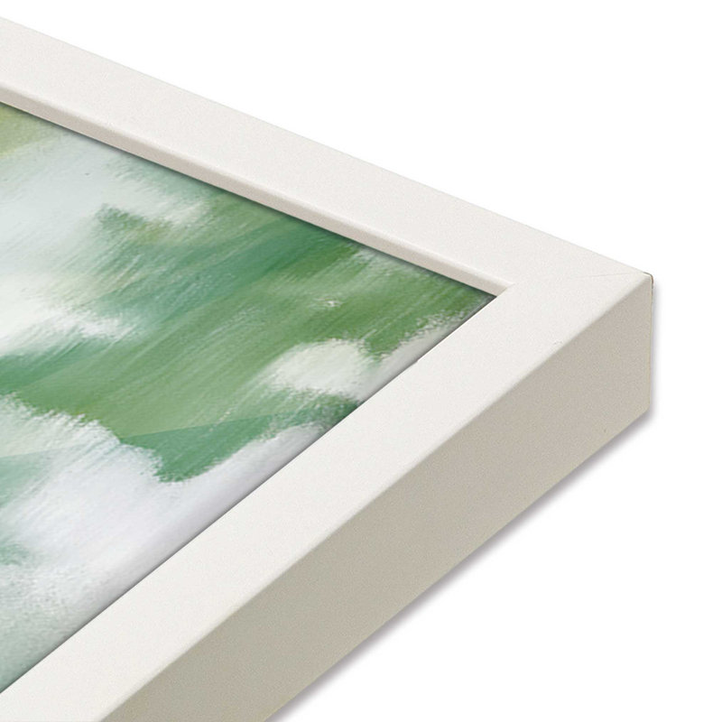 Impression sur toile Riverbend Passage, Blanc opaque, H 17,5 po x l 17,5 po