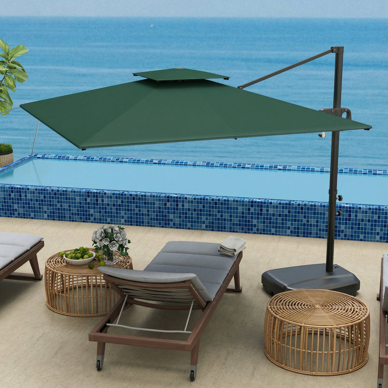 247cm Tilt Cantilever Parasol
