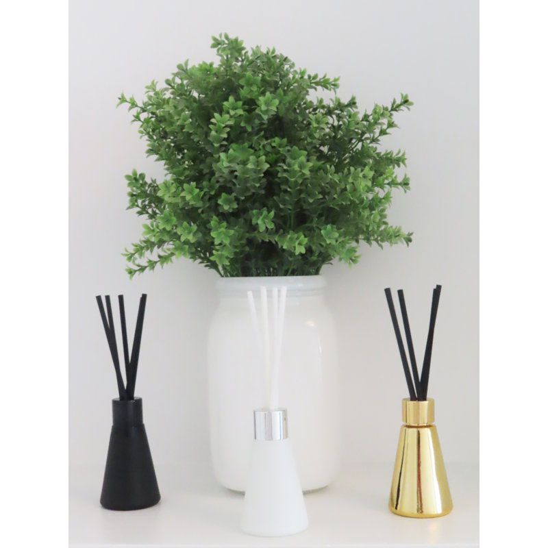Assorted Colors Reed Diffuser Set with Floral Scents