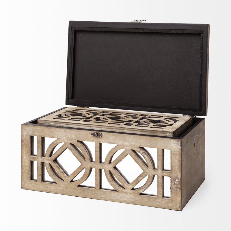 Ensemble de 2 boîtes en bois Lecuyer