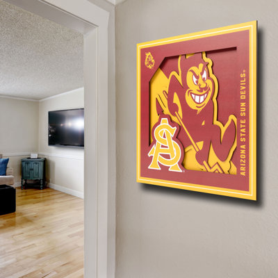 " 3D Logo Series Wall Art-12x12 "
