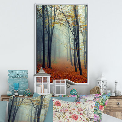 Paysage d'automne - Peinture