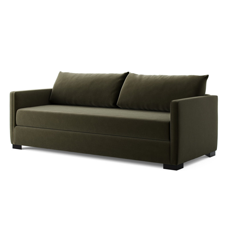 Wickham Sofa Bed, 34" H x 86" W x 38" D, Surrey Olive