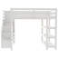 Lit mezzanine avec rangement pour lumières DEL-1538856552