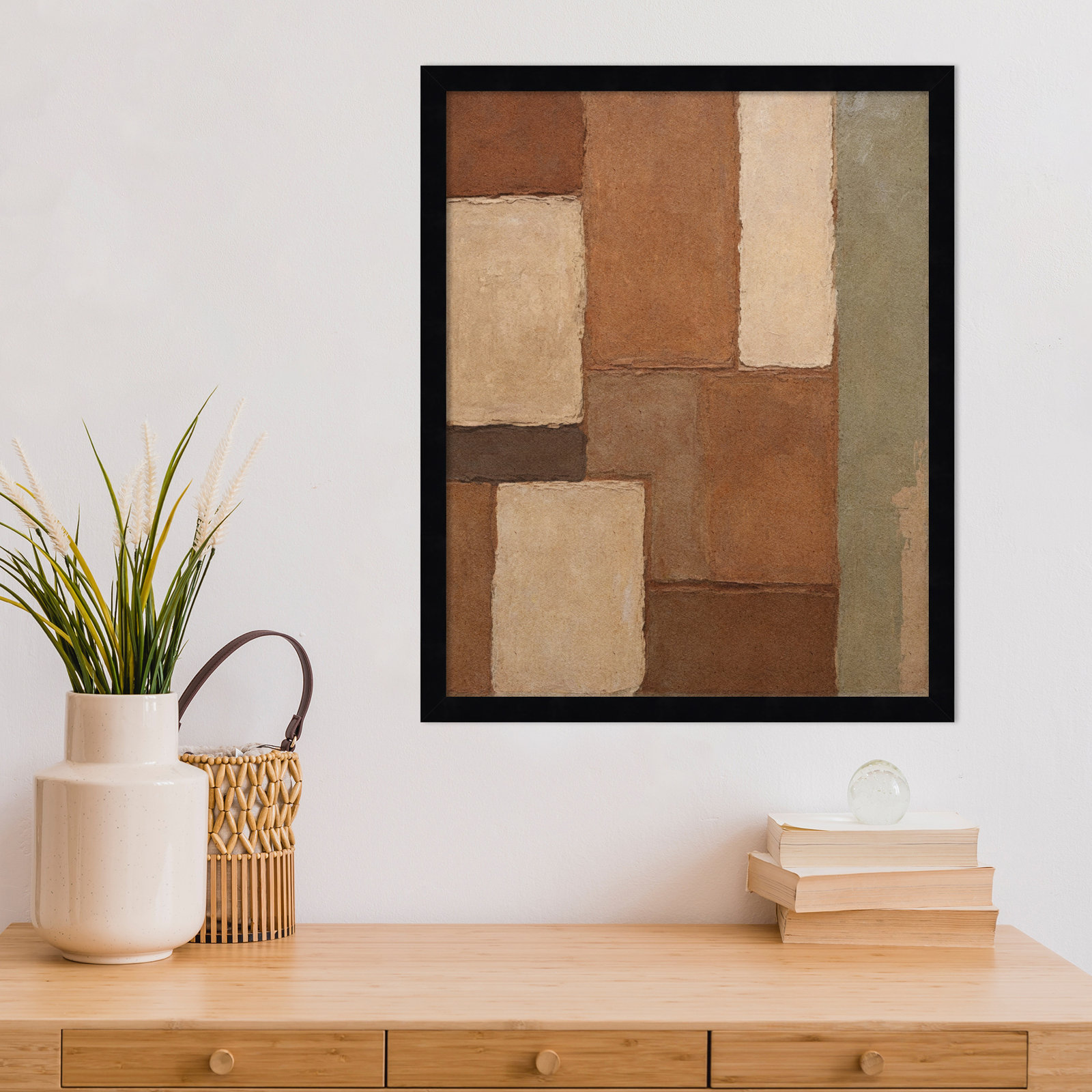 Arcilla Print by Dan Hobday, Black, 21" H x 17" W