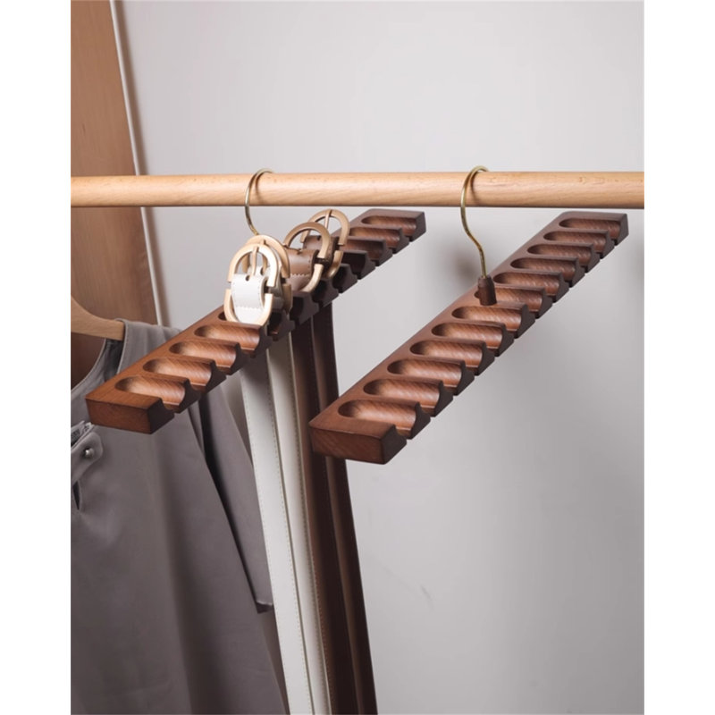 Organisateur de ceinture et de cravates Timelesswood, 3