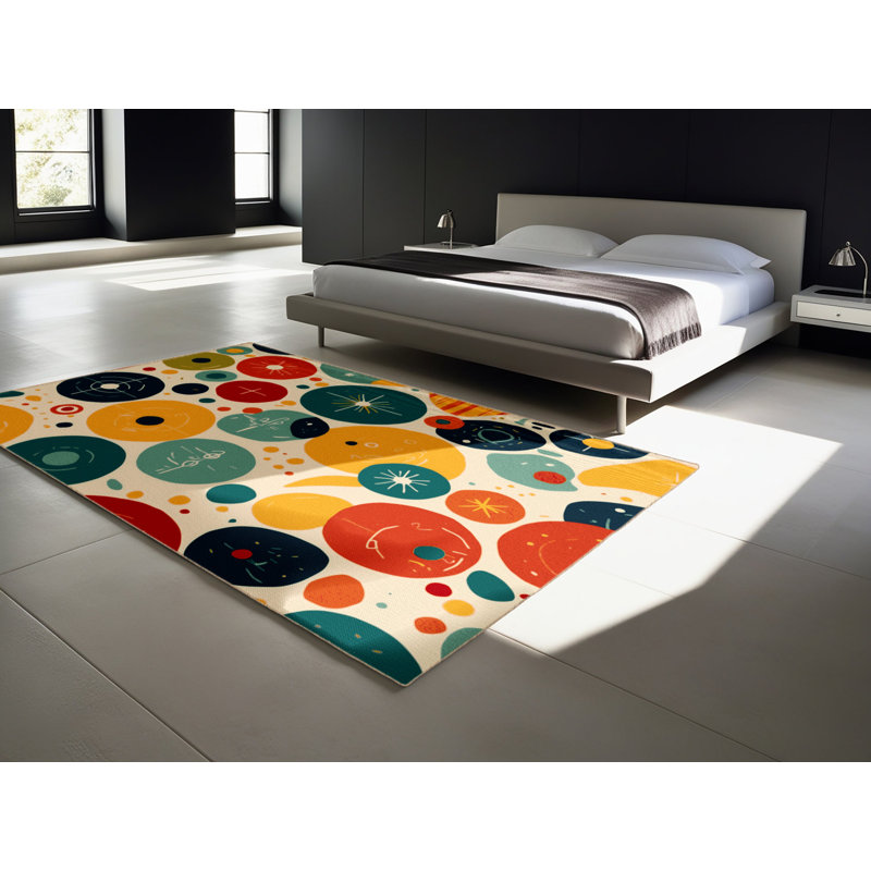 Groovy Sway Rug, Round 5'