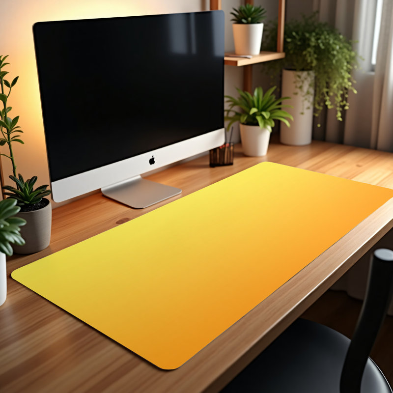 Polyester Desk Pad, 23.6x13.8
