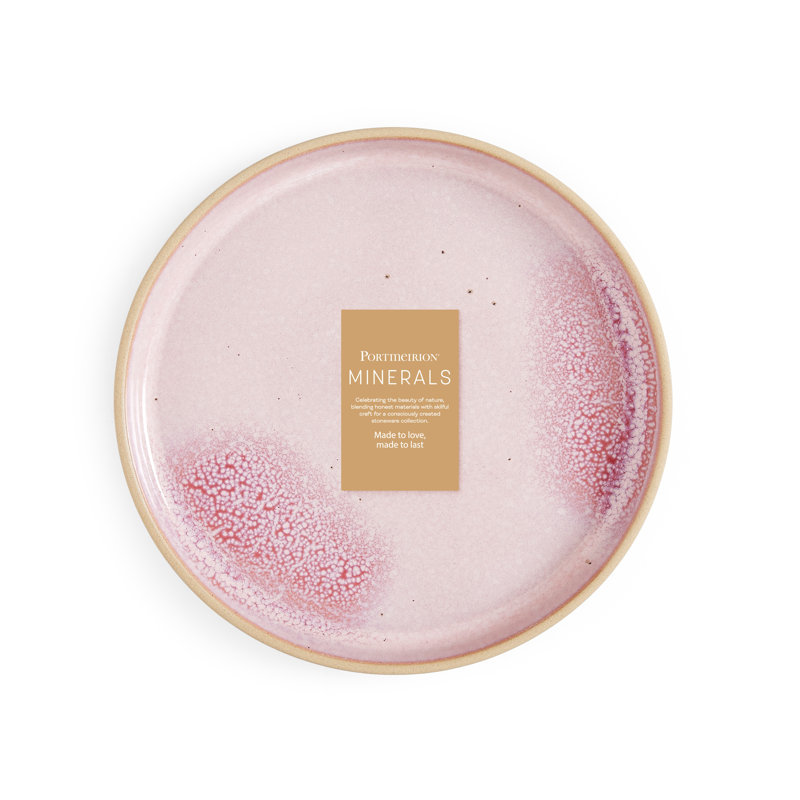 Portmeirion, Minerals - Side Plates, Rose Quartz