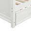 Lit de jour en bois avec lit gigogne simple