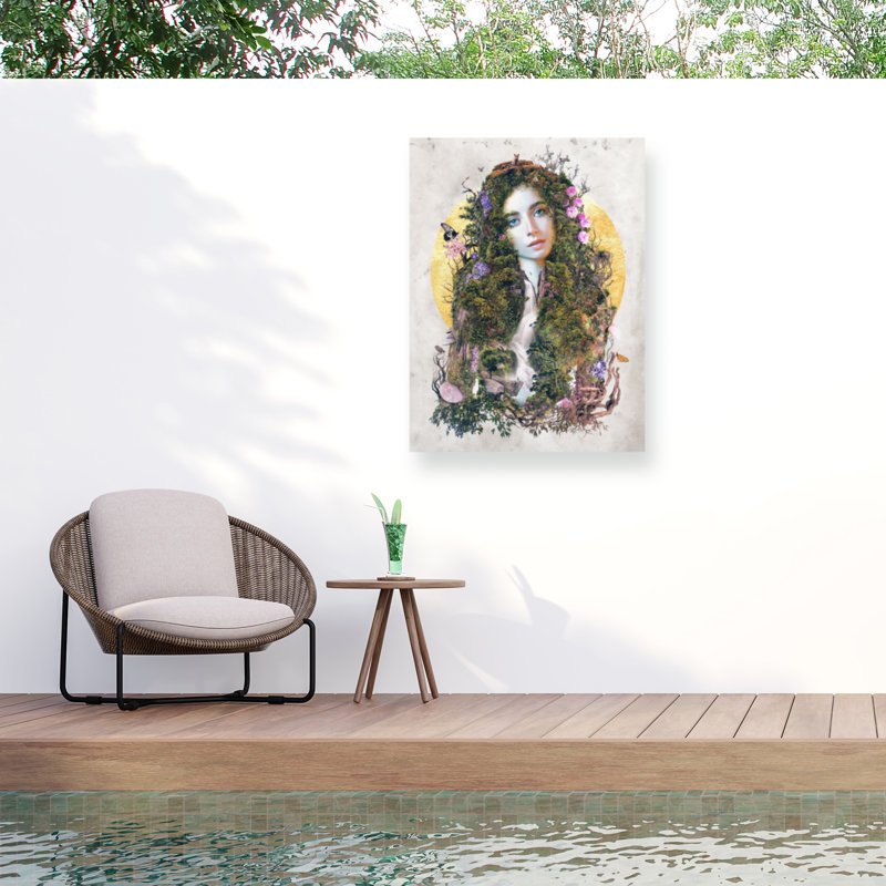 Toile extérieure Barrett Biggers Mother Gaia, H 18 po x l 24 po