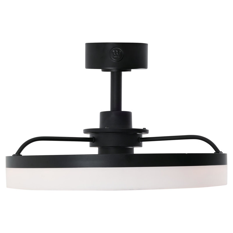 Ventilateur de plafond à moteur à courant continu de 20 pouces avec luminaire DEL Cody, 6 vitesses, 6 CCT