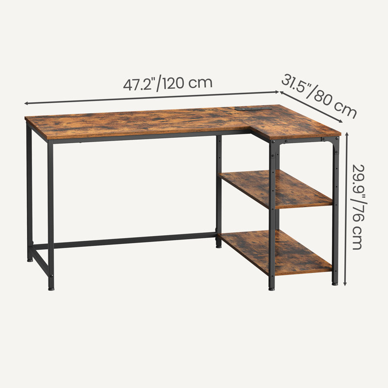 Steel Computer Desk