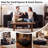 78.7" Convertible Folding Sofa Bed Full Size, Compression Comfy Boneless Loveseat Fold Out Couch With Pillows & Armrest-362040342