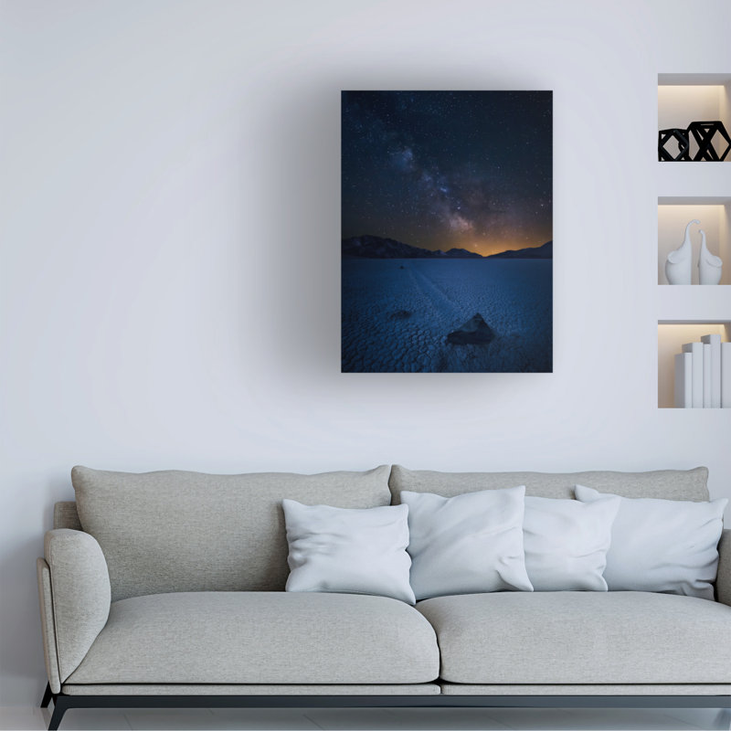 Dani BS. Art sur toile Mystery, H 19 po x l 14 po