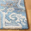 Tapis bleu / gris touffeté à la main Castillon-735788722
