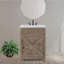 Barn Door Vanity 24 " Wide In Neutral Brown