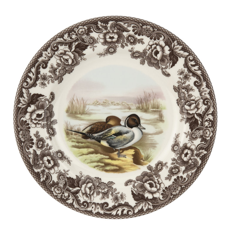 Assiette plate Spode Woodland 10,5 po Spode