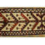 Antique Central Asian Tribal Yamoud Tent Band Hallway Runner Rug