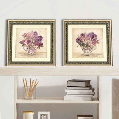 «Petite Bouquet», impression sous verre