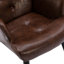 Chaise avec accoudoirs en cuir Schum-730014974