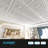 2 Ft. X 2 Ft. Glue-Up PVC Ceiling Tile,Waterproof Drop-in Ceiling Tile (48sq.ft./Case)-68015847