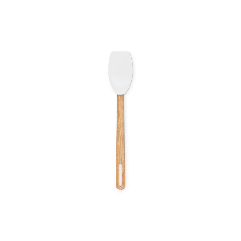 Le Creuset Signature Silicone Spatula Spoon, Marseille, White