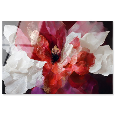 Décoration murale rétro Ruby Surge II par Art Remedy, prête à être suspendue, 15 x 10