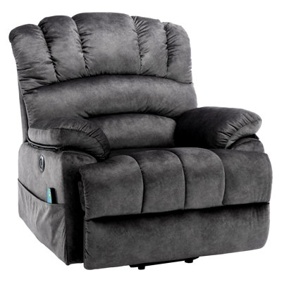 Mabell 103cm Wide Lift Assist Standard Recliner with Massager