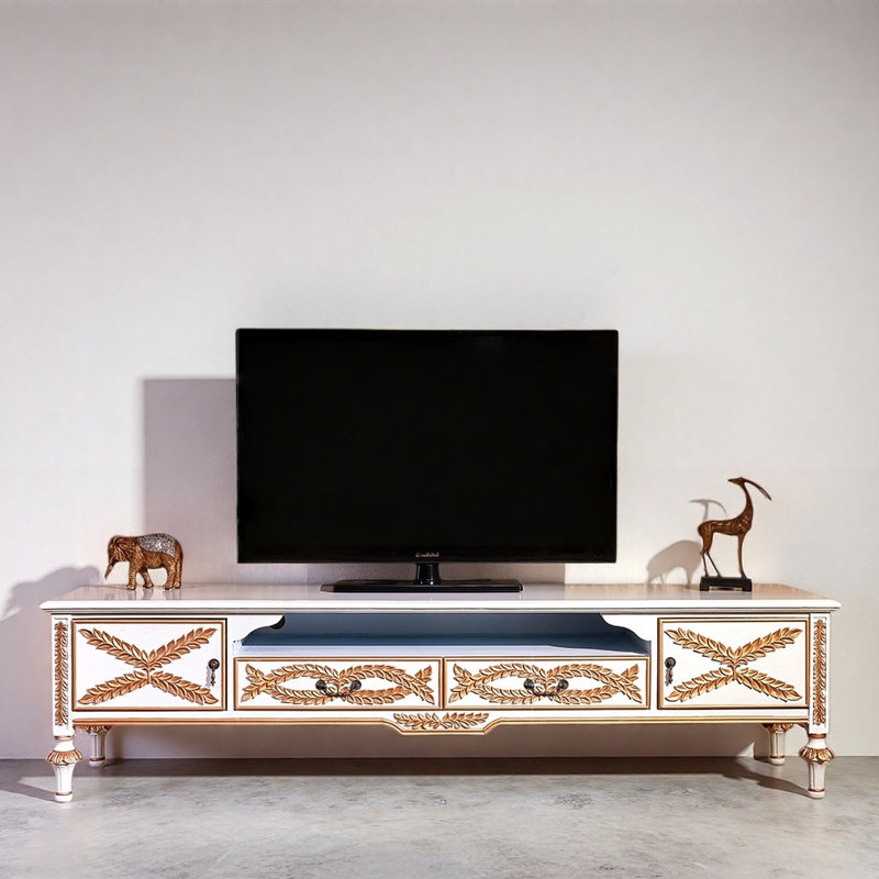 Meuble télé Modern Creative, Blanc