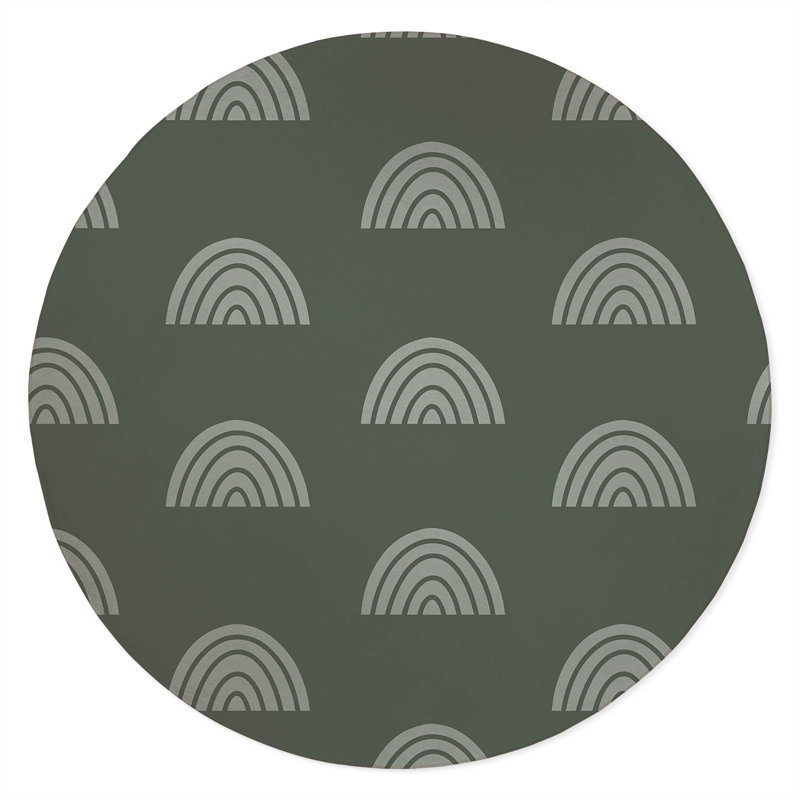 Tapis de jeu pour enfants Plain Bows, Chimichurri / vert