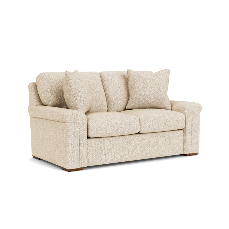 Causeuse 66 po, Polypropylène beige / oléfine