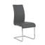 Chaise d'appoint rembourrée en similicuir H 18,5 po Haugen-119009919-31381535-40759746