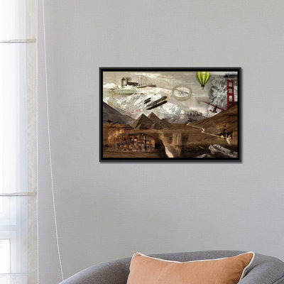 «World Travel», reproduction d'impression sur toile