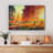 Autumn Fall Color Autumn Scene Fall Forest Maple Trees Natural Landscape Canvas Print Large Wall Art-56420133-93762956