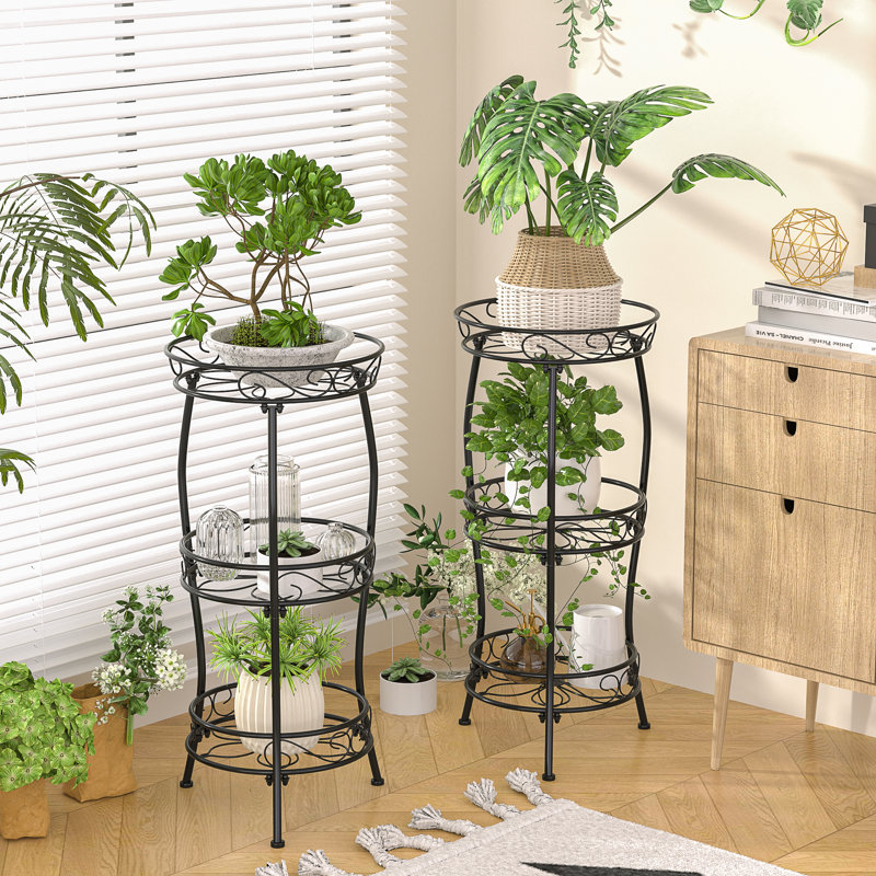 Support à plantes à 3 niveaux Soban
