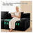 Ailuridae 82.7" W x 65.7" D x 27.9" H 2-Seat L-Shaped Teddy Fabric Modular Sectional Sofa-1069869929