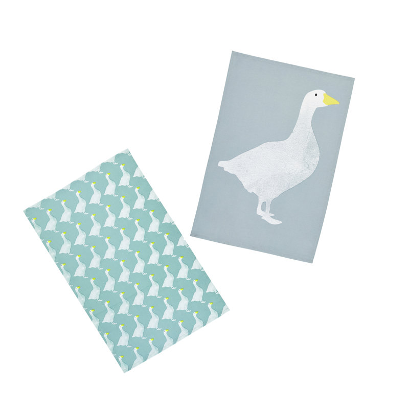 Goose 2 Piece Tea Towel Set