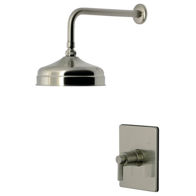 Robinet de douche à pression équilibrée à poignée simple Kingston Brass NuvoFusion