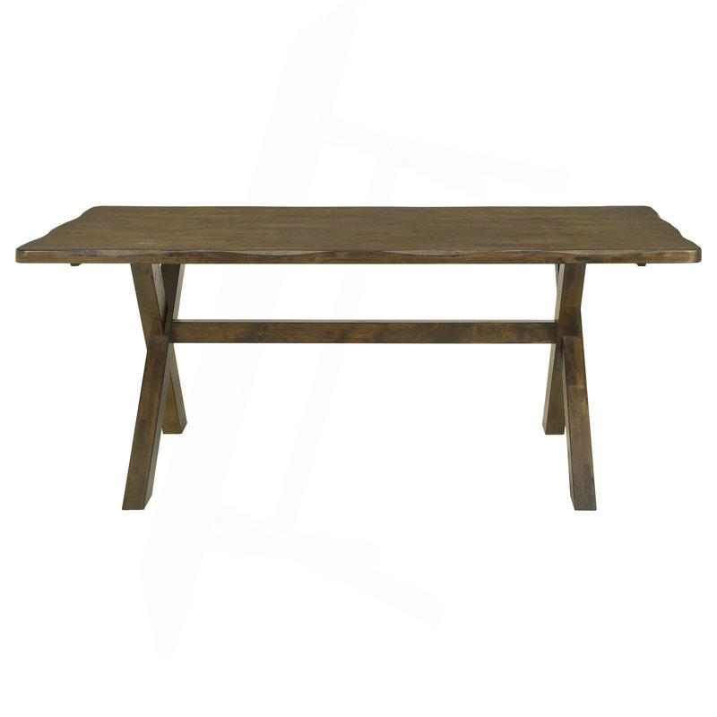 Carbon Knotty Nutmeg Rectangular Dining Table