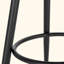 Aaser Upholstered Counter Stool with Metal Frame-228033942