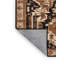 Tapis brun lavable à la machine-114085786