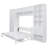 Storage Murphy Bed With Wardrobe, Bookcase And Drawers-1553903441-1553875958