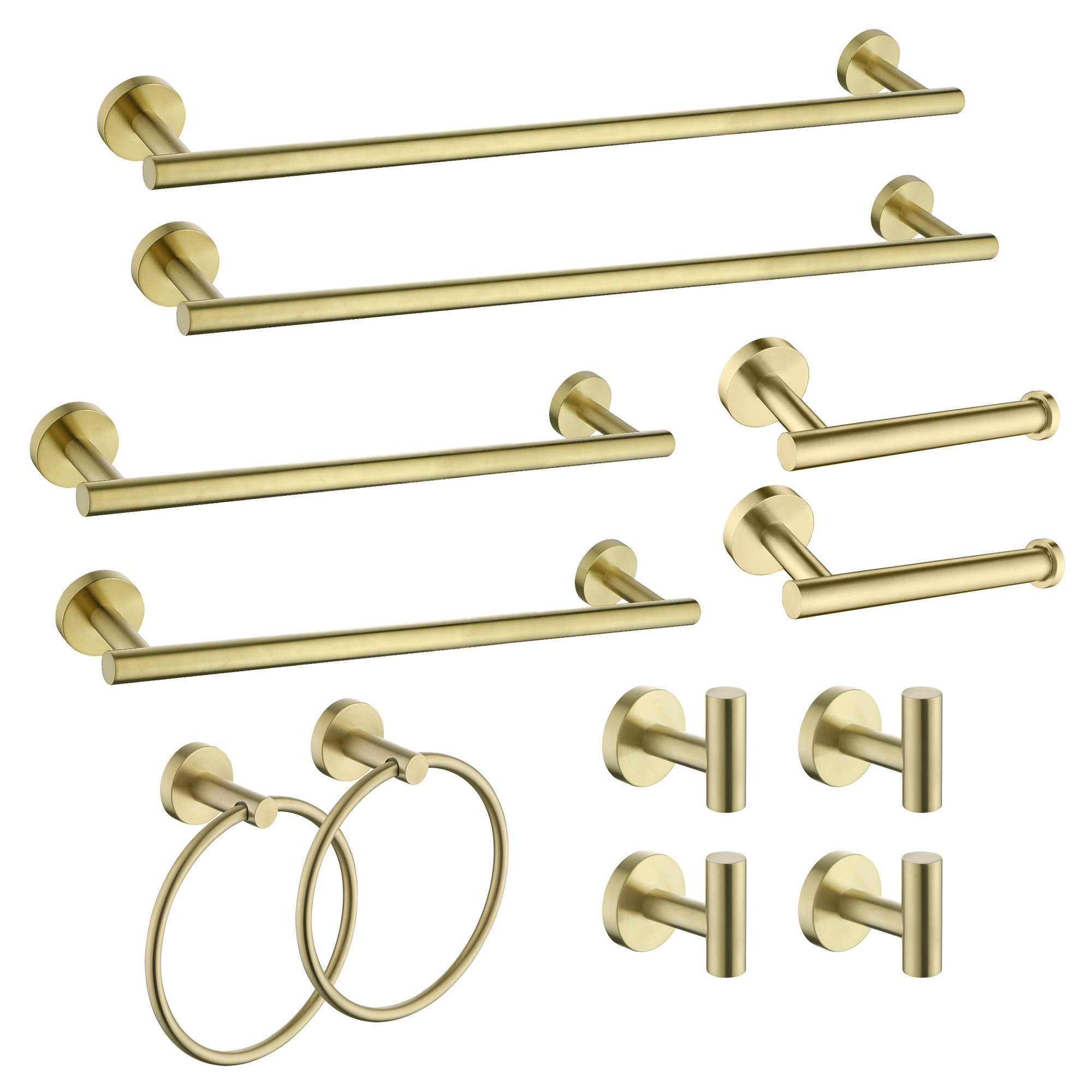 NOVEL 12 - Piece Bathroom Hardware Set & Reviews - Wayfair Canada