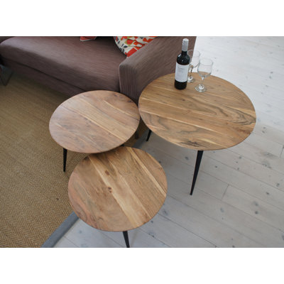 Esperanza Solid Wood Nesting Tables