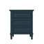 Blue Nightstand with Three Drawers, Fully Assembled-987399244