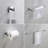 Circular 4 - Piece Bathroom Hardware Set-52358850